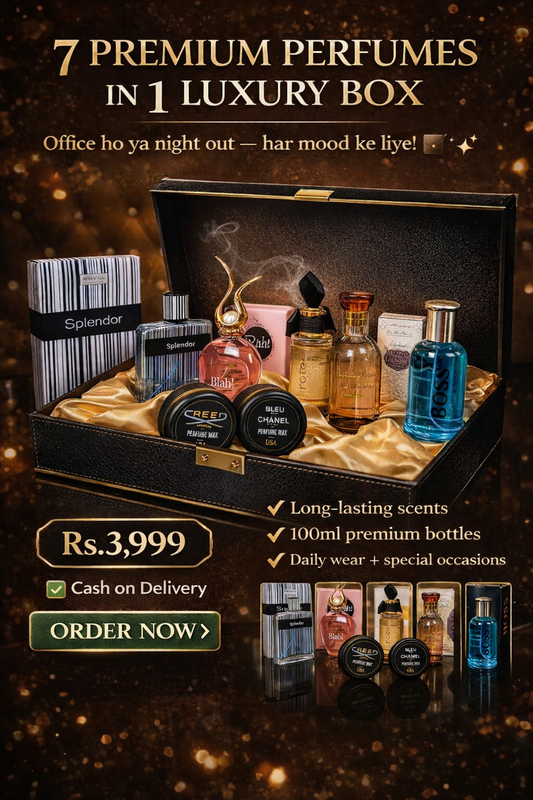 All-in-One Perfume Bundle – 7 Perfumes  (100ml)